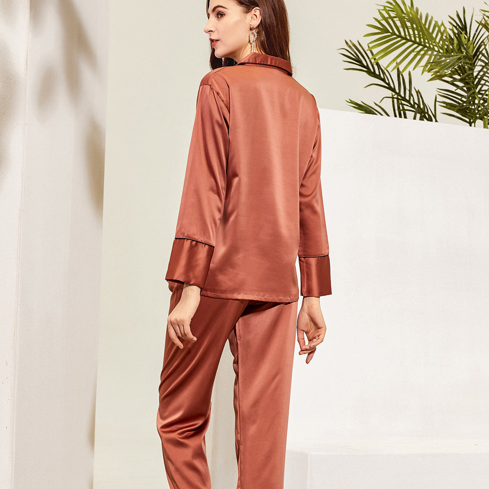 Rust Long Pyjamas