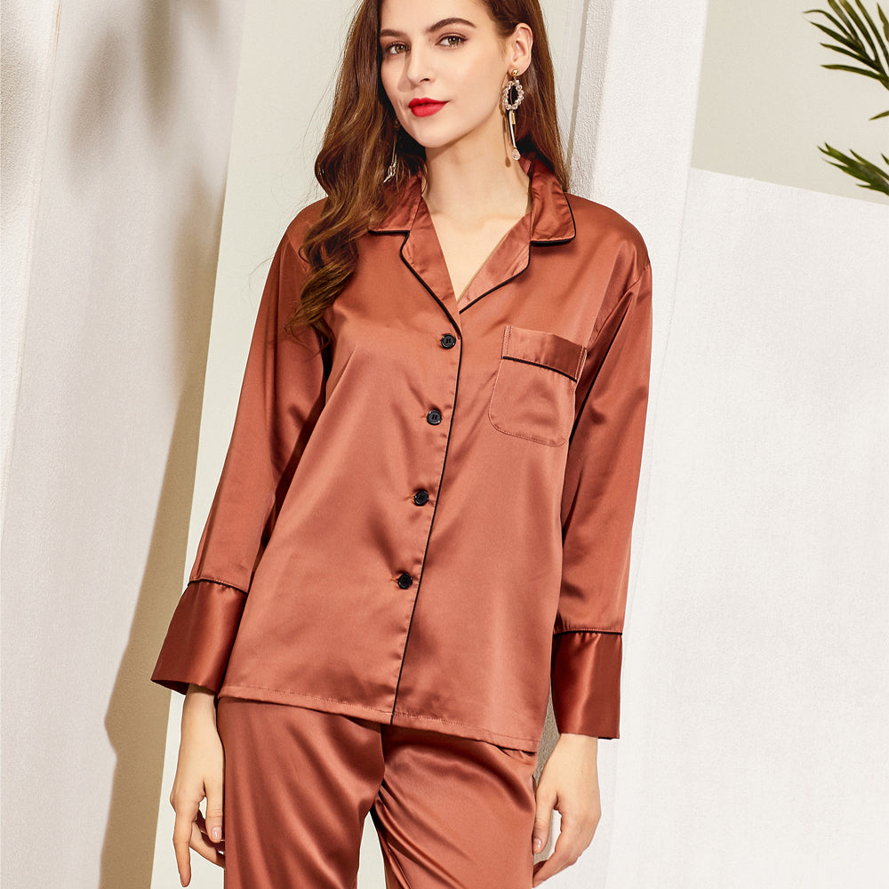 Rust Long Pyjamas