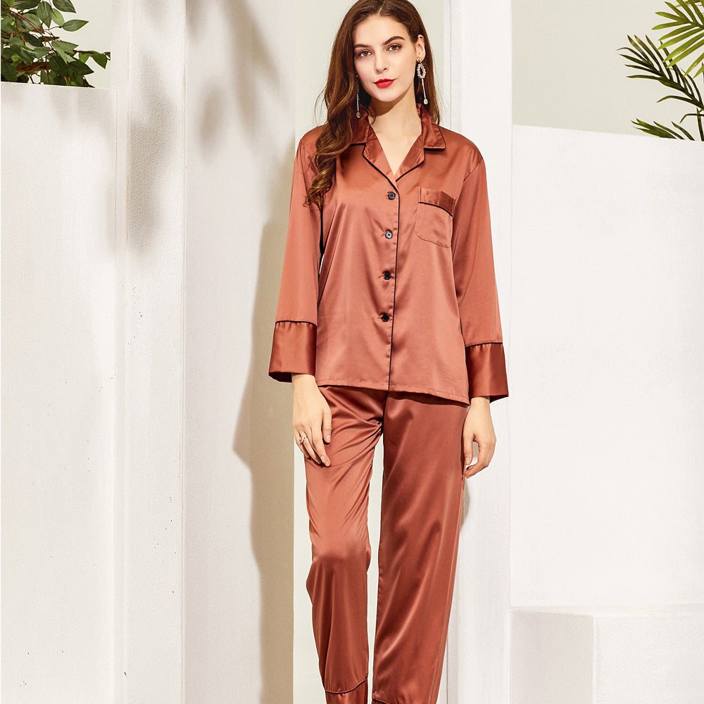 Rust Long Pyjamas