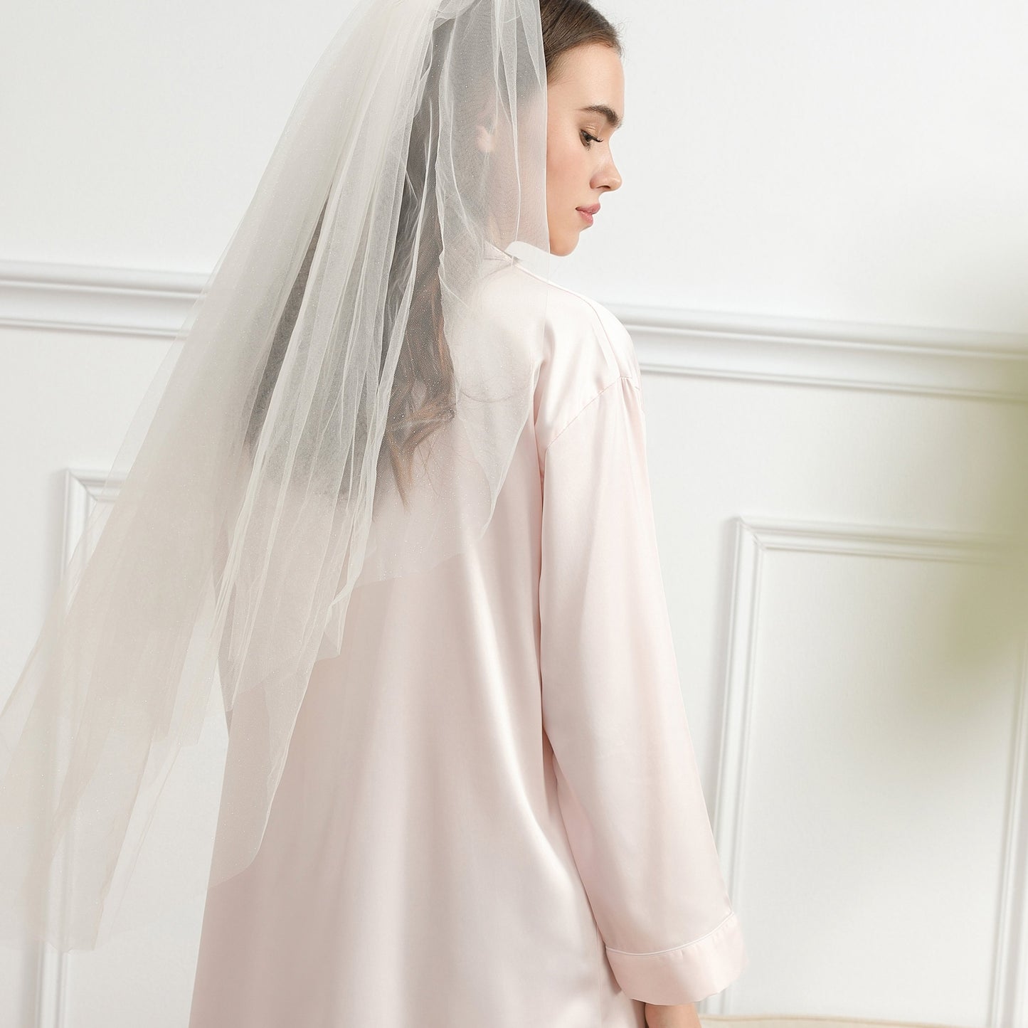 Blush Satin Sleepshirt