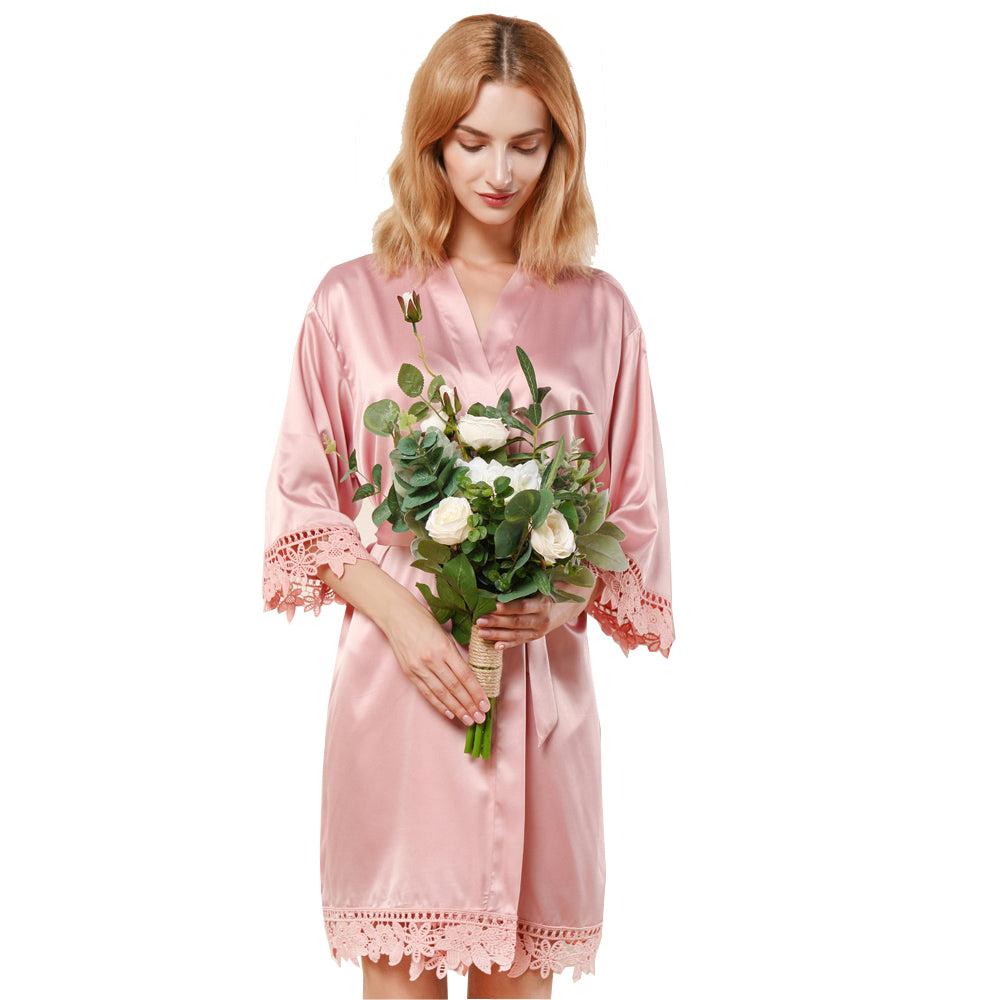 Ella Dusky Rose Robe