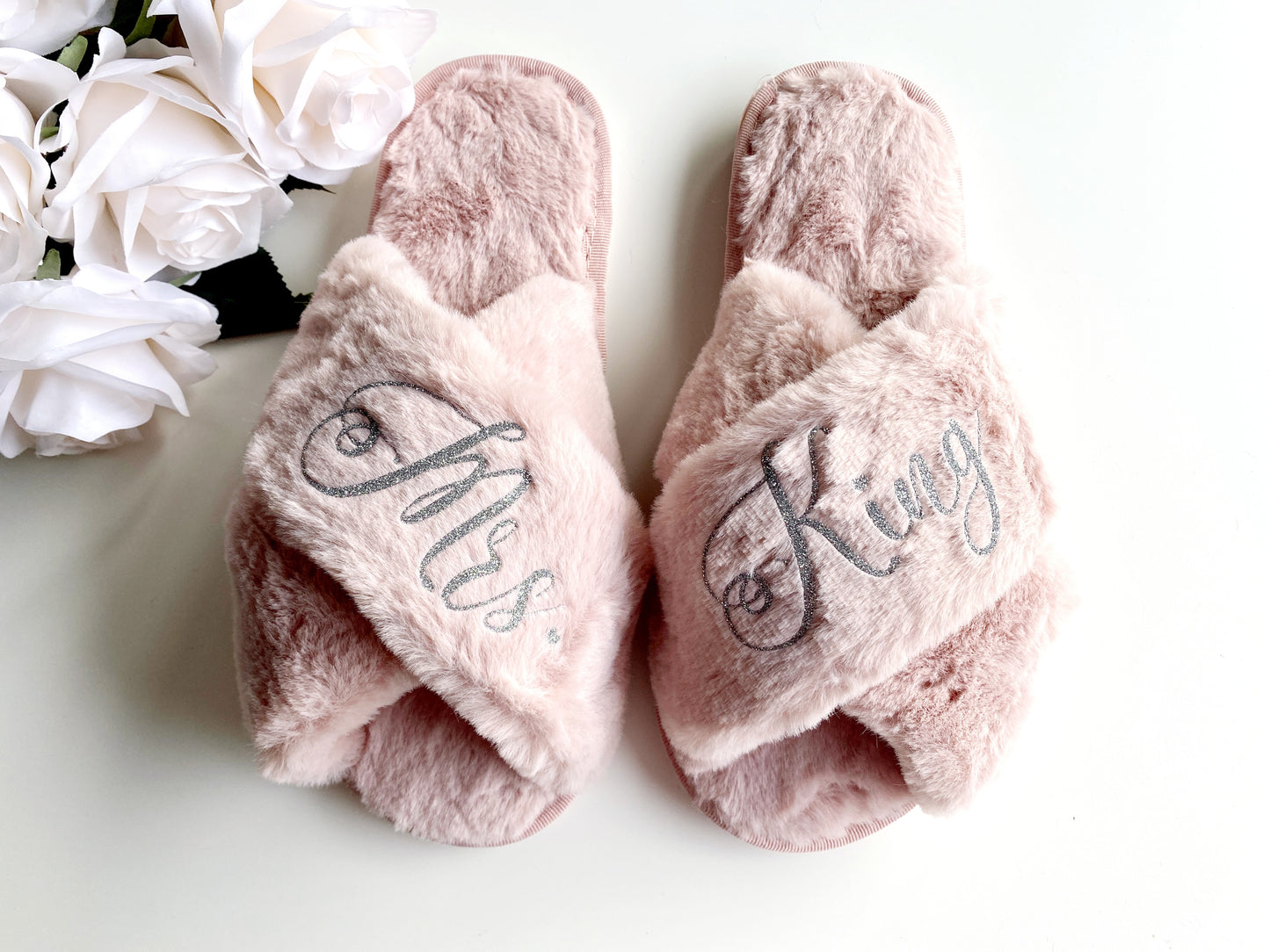 Pink Luxury Crossover Slippers
