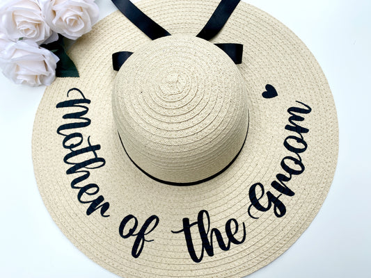 Mother of the Bride / Groom Straw Sun Hat