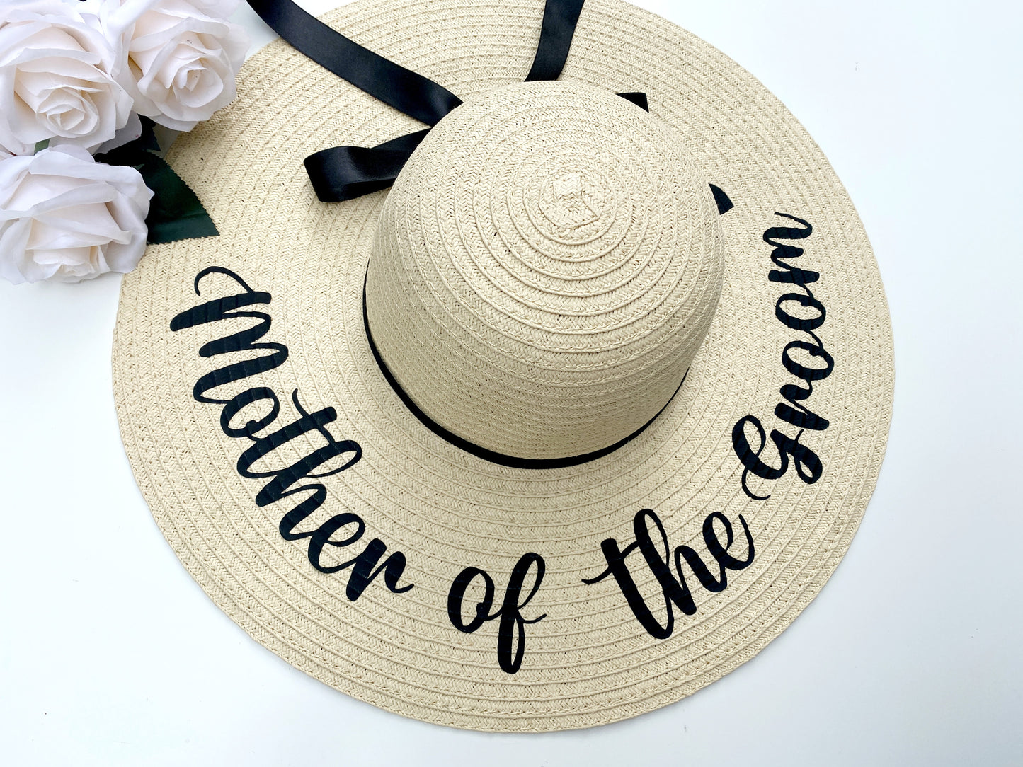 Mother of the Bride / Groom Straw Sun Hat