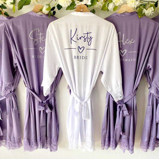 Emily Lavender Robe