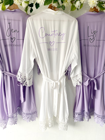 Grace Violet Robe - age 10-14 (UK 4/6)