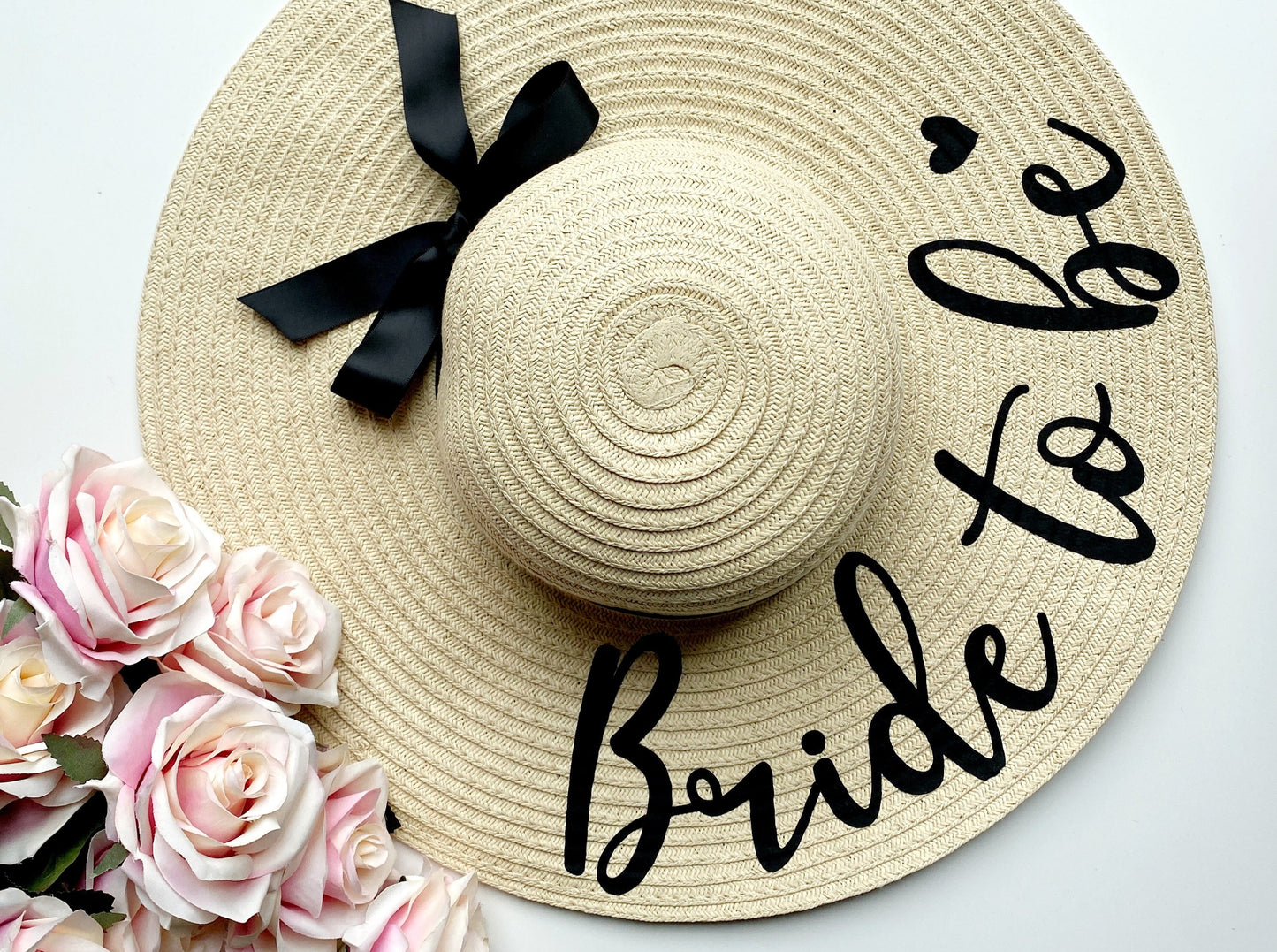Bride to be Straw Sun Hat