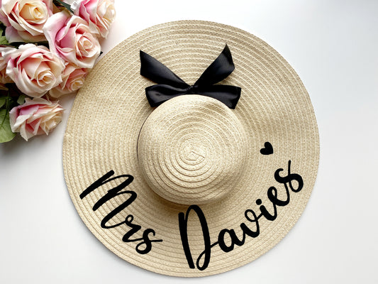 Mrs. Straw Sun Hat