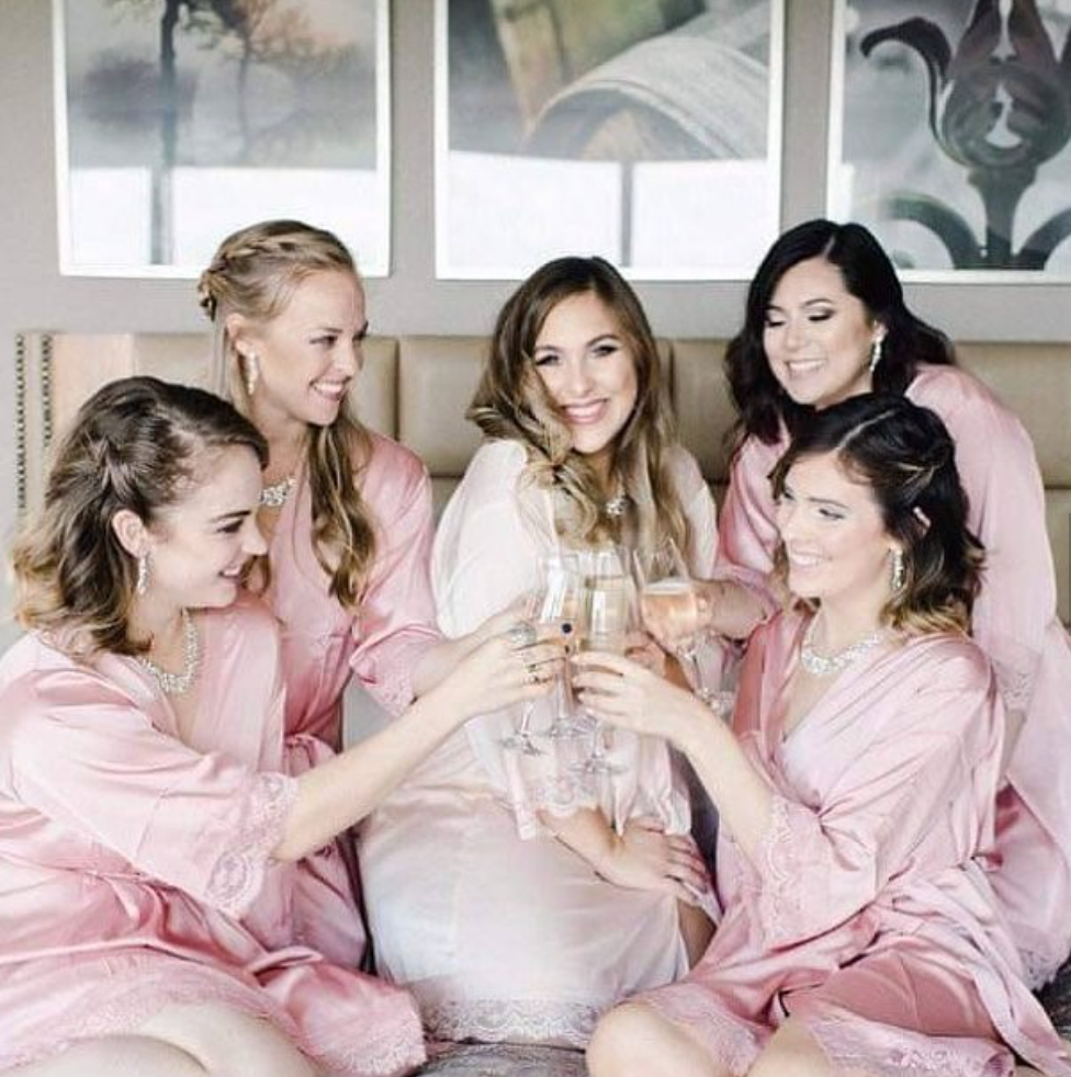 Emily Dusky Rose Robe