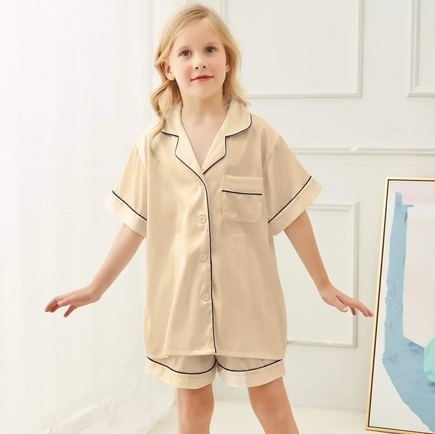 Champagne Childrens Pyjamas