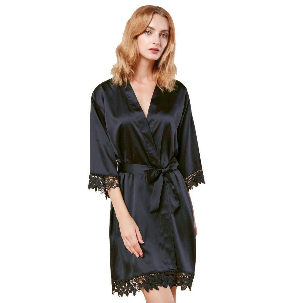 Ella Black Robe